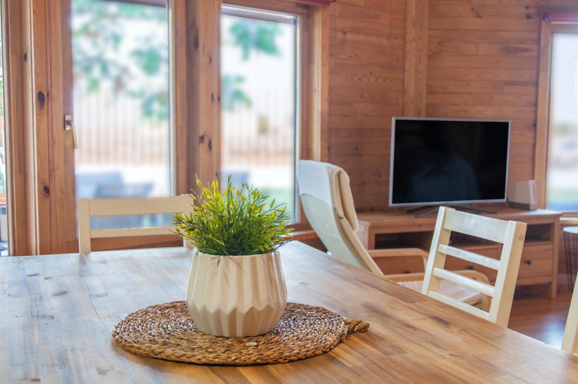 Casita De Madera Villa Benicarló Exteriör bild