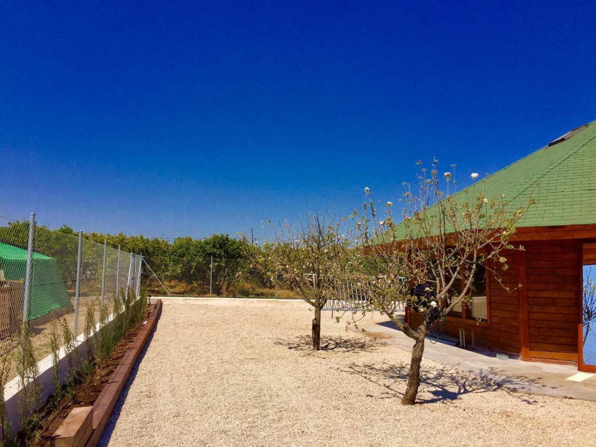 Casita De Madera Villa Benicarló Exteriör bild